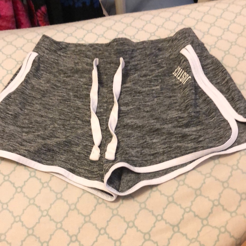 Grey justice shorts